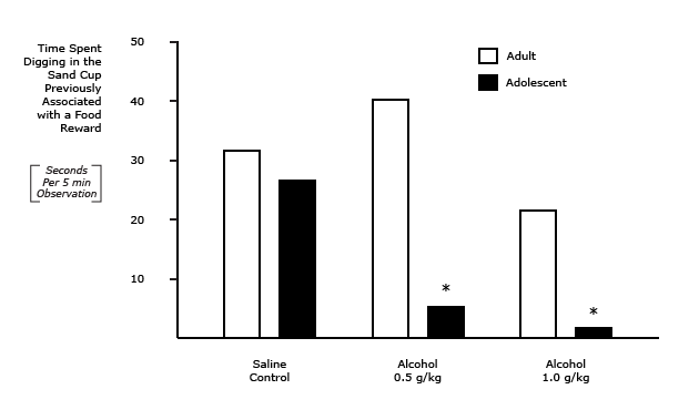 Alcohol Impairs Memory of an Odor Discrimination in Adolescent but not Adult Rat