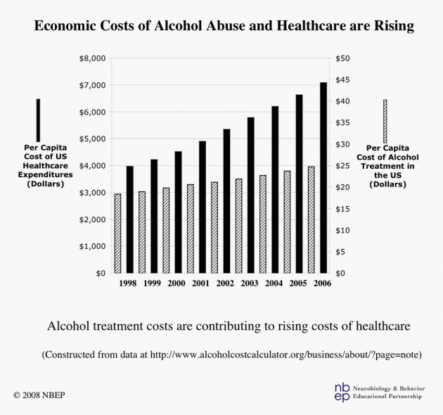 Costs of Alcohol Use are Rising